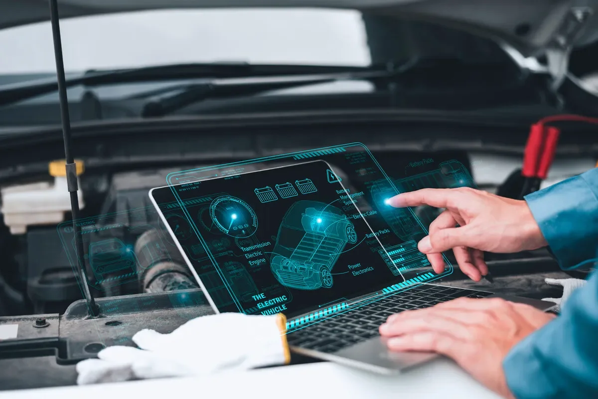 Vérification du code d’anomalie avec scanner 