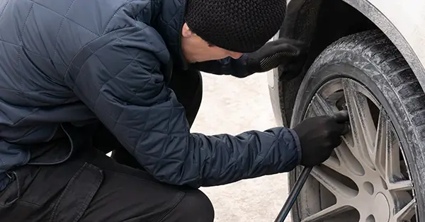 Tired of seeing one of your tires always deflated in winter?
