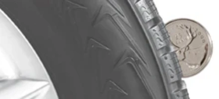Measuring tire wear