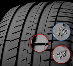 Tire wear indicators